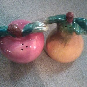 Sakura Fruit salt and pepper shakers